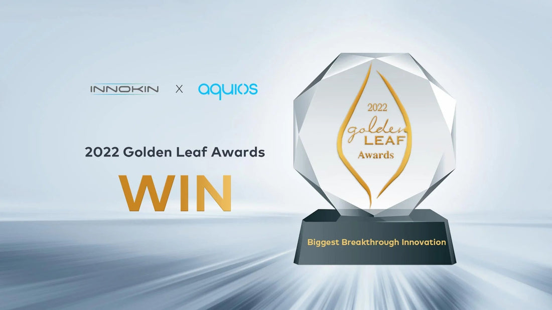 Innokin et Aquios remportent le prix « Golden Leaf Award »