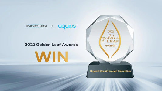 Innokin et Aquios remportent le prix « Golden Leaf Award »